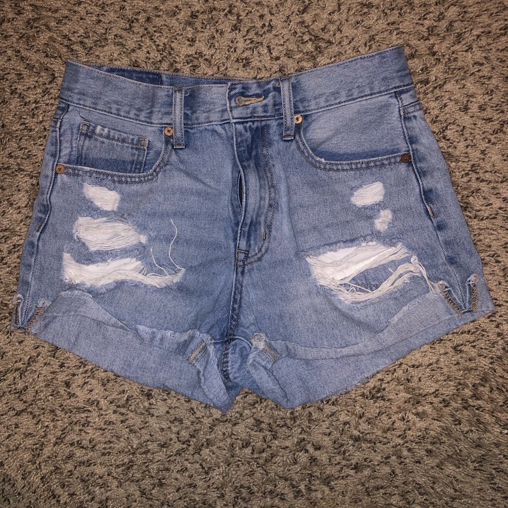 Aeropostale High Rise “Mom Shorts”